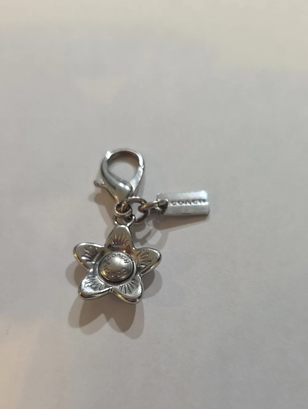 Coach Small Flower Charm